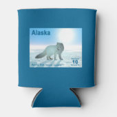Poolvos - Alaska Postzegel Blikjeskoeler (Voorkant)