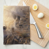 poolvos, Alopex lagopus Theedoek (Quarter Fold)