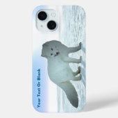 Poolvos Case-Mate iPhone Case (Achterkant)