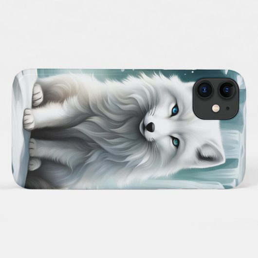 Poolvos Case-Mate iPhone Case (Achterkant (horizontaal))