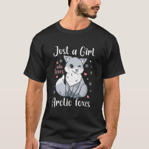 Poolvos Gewoon Een Die Van Poolvossen Houdt T-shirt