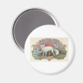  poolvos magneet (Voorkant / Achterkant)