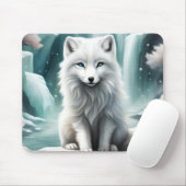 Poolvos Muismat (Met muis)