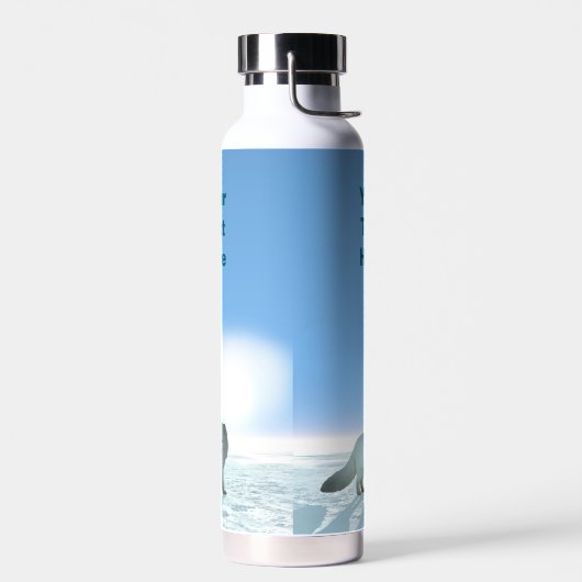 Poolvos Waterfles (Links)