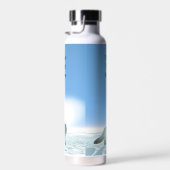 Poolvos Waterfles (Rechts)