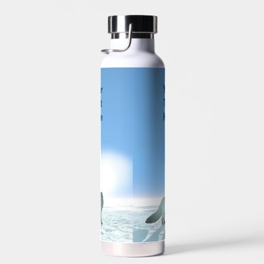 Poolvos Waterfles (Rechts)