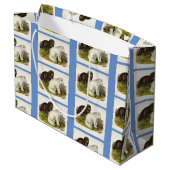 poolvos (witte vos, poolvos, sneeuwvos) groot cadeauzakje (Achterkant Gekanteld)
