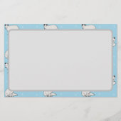 Poolvossen Briefpapier (Voorkant)