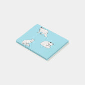 Poolvossen Post-it® Notes (Schuin)