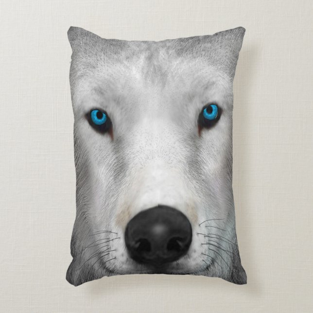 Poolwolf Accent Kussen (Voorkant(Verticaal))