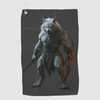 Poolwolf Golfhanddoek