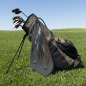 Poolwolf Golfhanddoek (Groen)