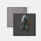 Poolwolf Magneet (Voorkant / Achterkant)