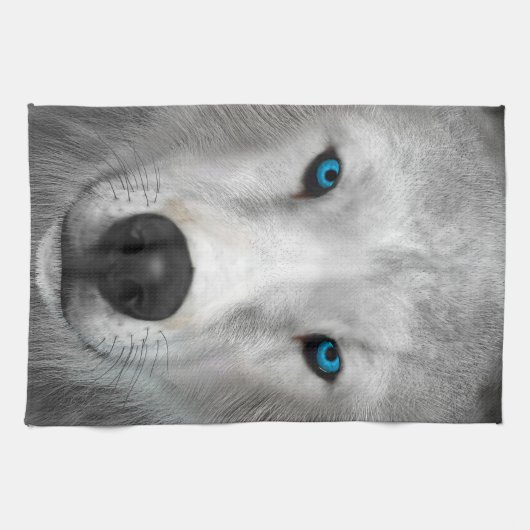 Poolwolf Theedoek (Horizontaal)