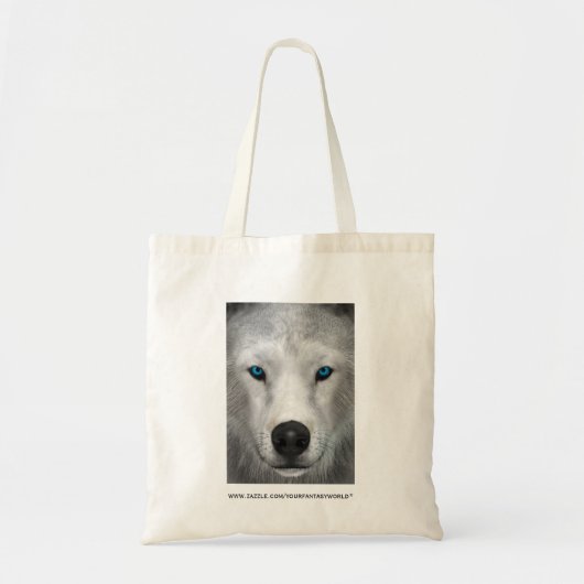 Poolwolf Tote Bag (Voorkant)
