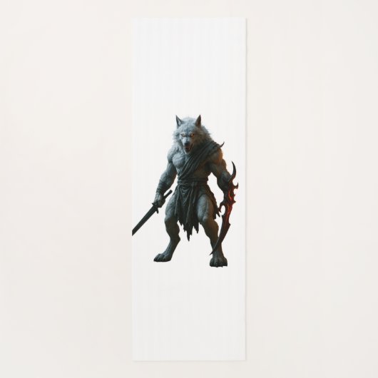 Poolwolf Yogamat (Achterkant)