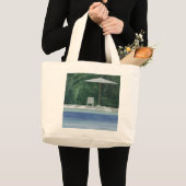 Poolzijde 1994 grote tote bag (Voorkant (product))