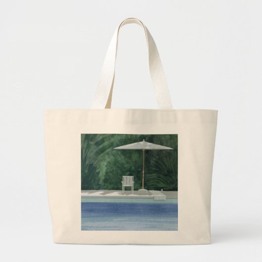 Poolzijde 1994 grote tote bag (Voorkant)