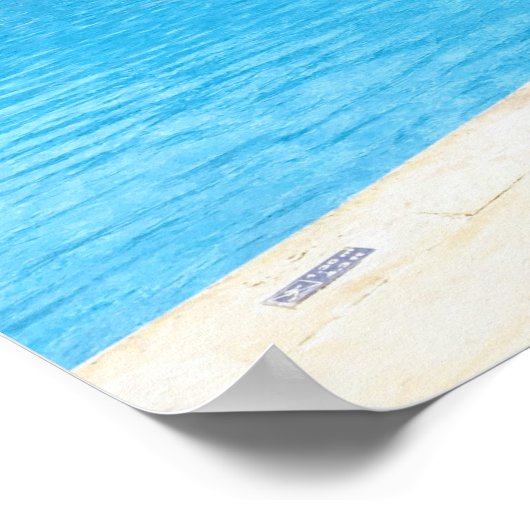 Poolzijkant herstellen poster (Hoek)