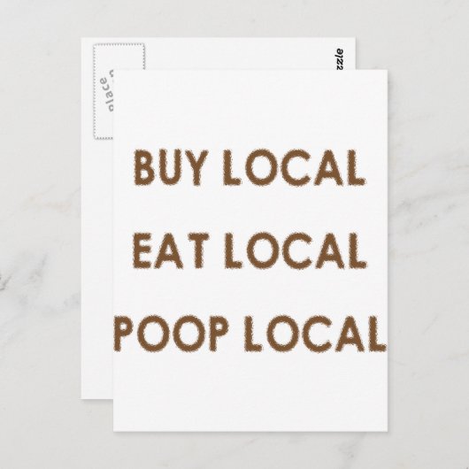 POOP1 BRIEFKAART (Voorkant / Achterkant)