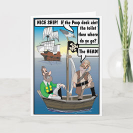 POOP AAN DE HOOFD JOKE. KAART