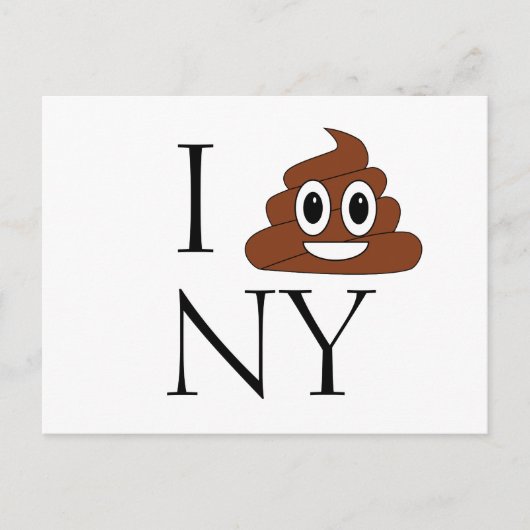 Poop Briefkaart (Voorkant)