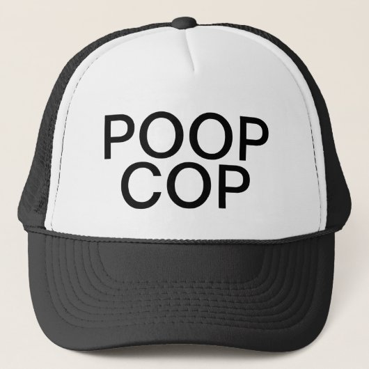 POOP COP - PET (Voorkant)