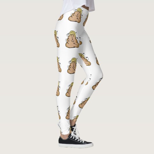 poop donald trump leggings (Rechts)