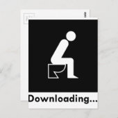 Poop downloaden briefkaart (Voorkant / Achterkant)