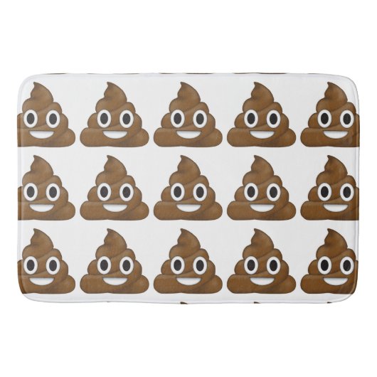Poop emoji badmat (Voorkant)