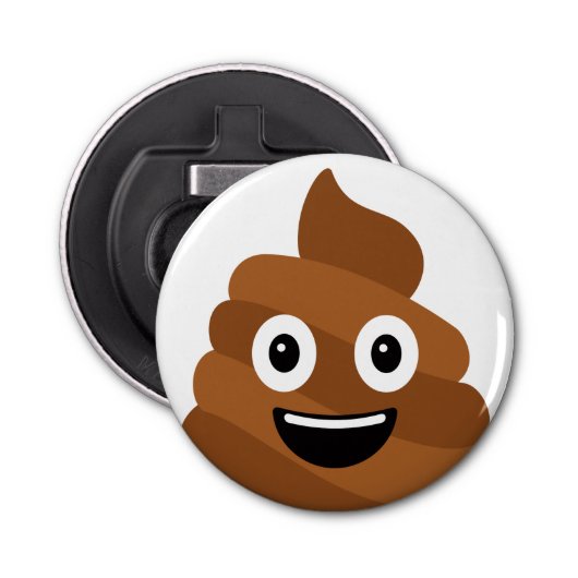 Poop Emoji Bottle Opener (Voorkant)