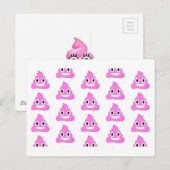 Poop Emoji Briefkaart (Voorkant / Achterkant)