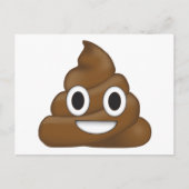 Poop Emoji Briefkaart (Voorkant)