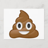 Poop emoji briefkaart (Voorkant)
