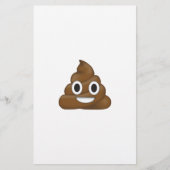 Poop emoji briefpapier (Voorkant)