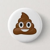 Poop Emoji Button (Voorkant)