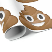 Poop emoji cadeaupapier (Rol Hoek)