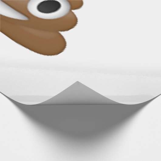 Poop - Emoji Cadeaupapier (Hoek)