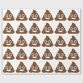 poop emoji cadeaupapier (Vlak)
