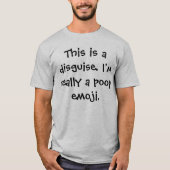 Poop Emoji Costume T-shirt (Voorkant)