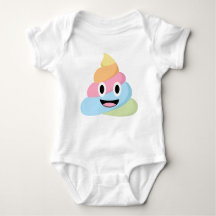 Poop Emoji Cute Funny Bodysuit & One-artikelen