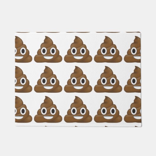 Poop emoji deurmat (Voorkant)