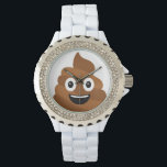 Poop Emoji Horloge<br><div class="desc">Poop Emoji Watch</div>