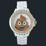 Poop Emoji Horloge<br><div class="desc">Poop Emoji Watch</div>