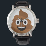 Poop Emoji Horloge<br><div class="desc">Poop Emoji Watch</div>