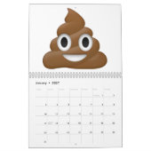 Poop - Emoji Kalender (Jan 2027)