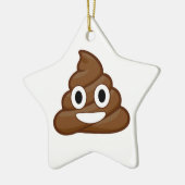 poop emoji keramisch ornament (Links)