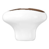 Poop Emoji Keramische Knop (Zijkant)