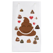Poop emoji klein cadeauzakje (Voorkant)