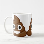 poop emoji koffiemok (Links)
